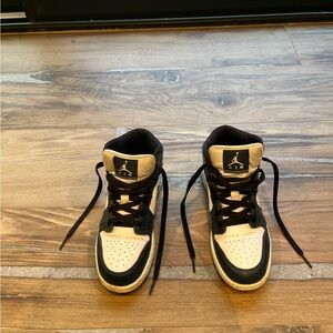 Jordan Kids Sneakers Navy Blue and White
